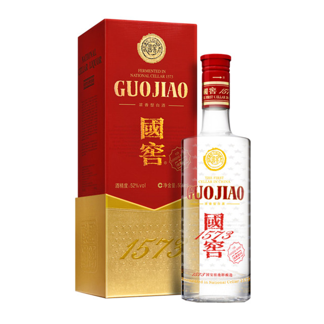 GUOJIAO 焼酎 52% 500ml 1573 Guojiao 52% 1573 500mL | Star Liquor