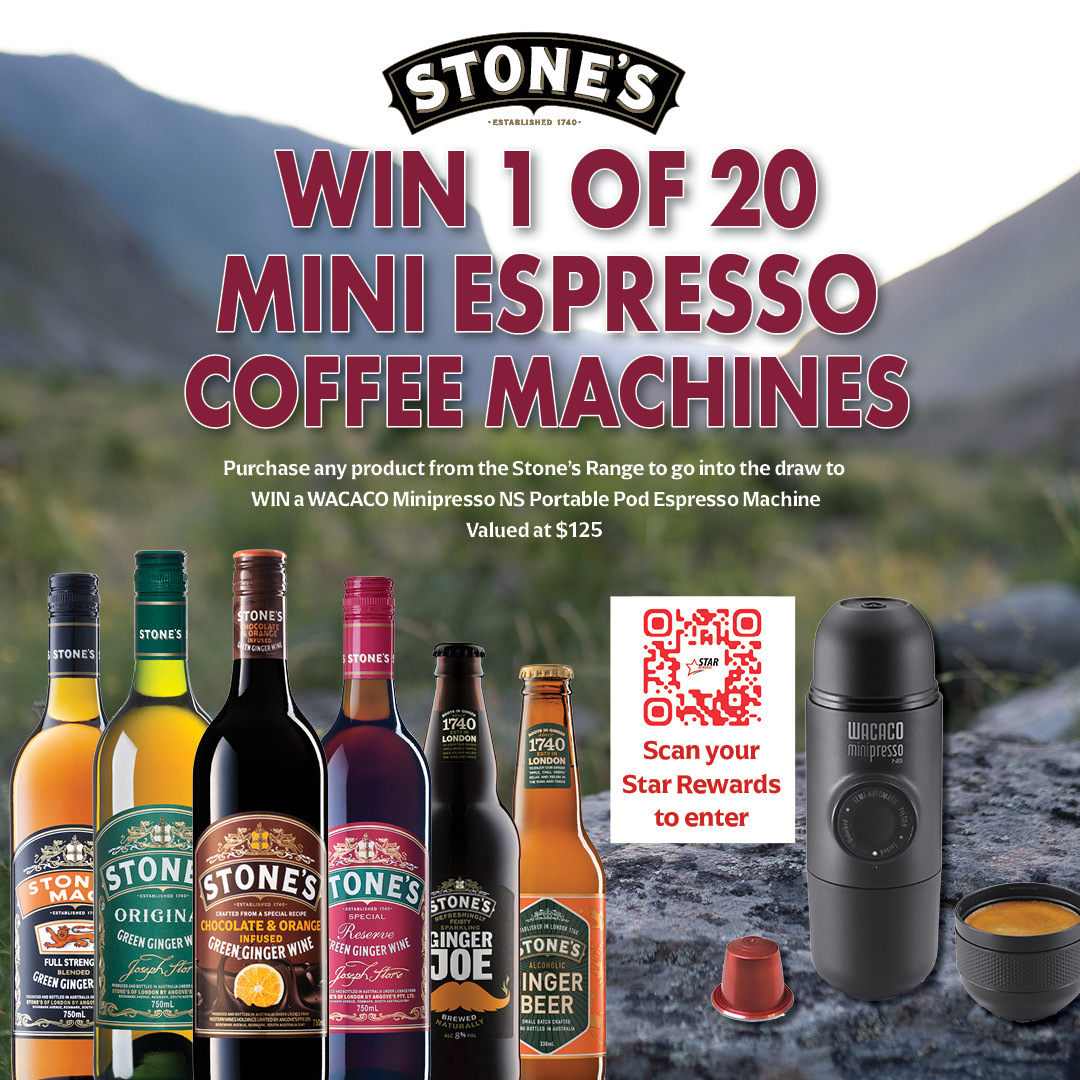 WIN 1 OF 20 MINI ESPRESSO MACHINES!