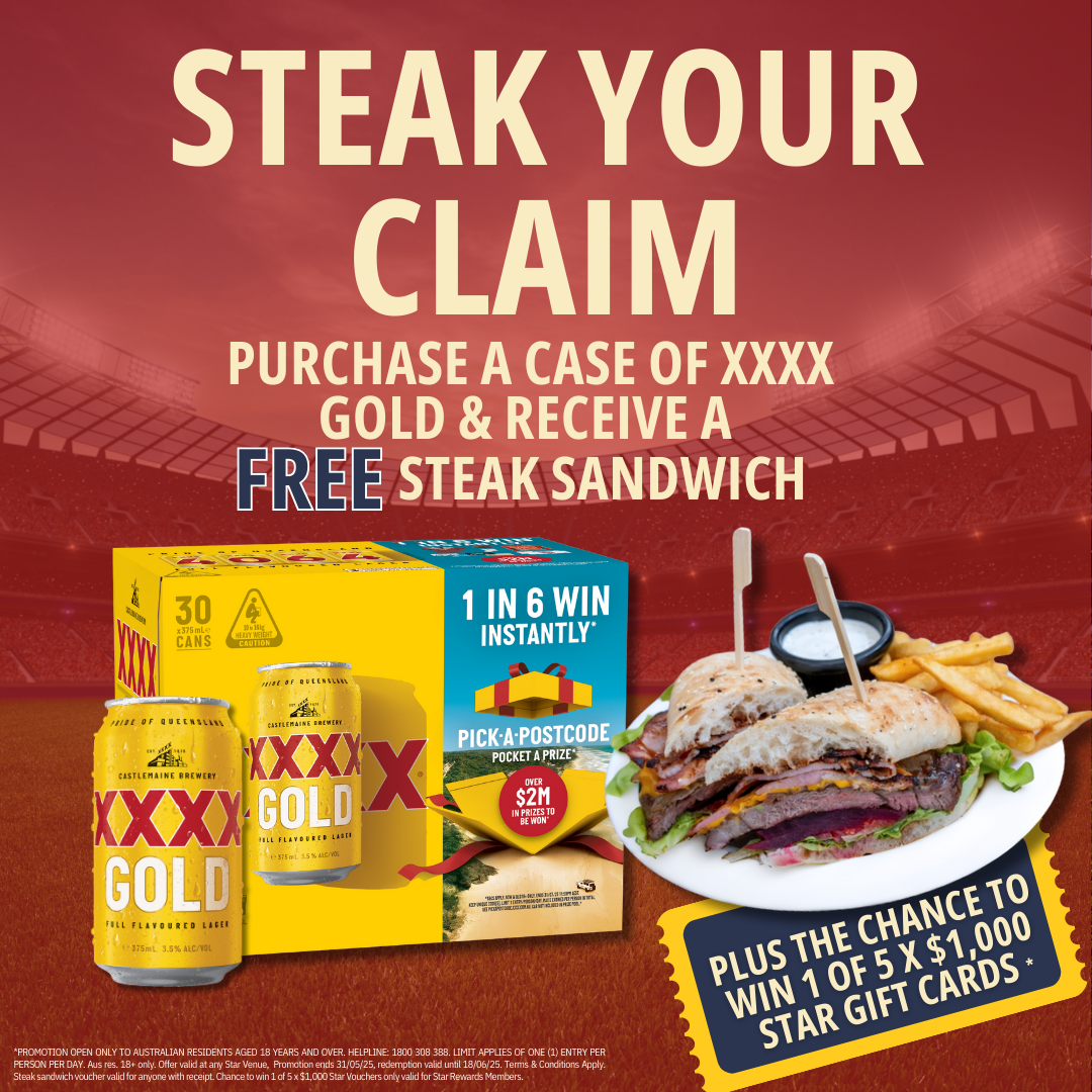 XXXX Steak Your Claim