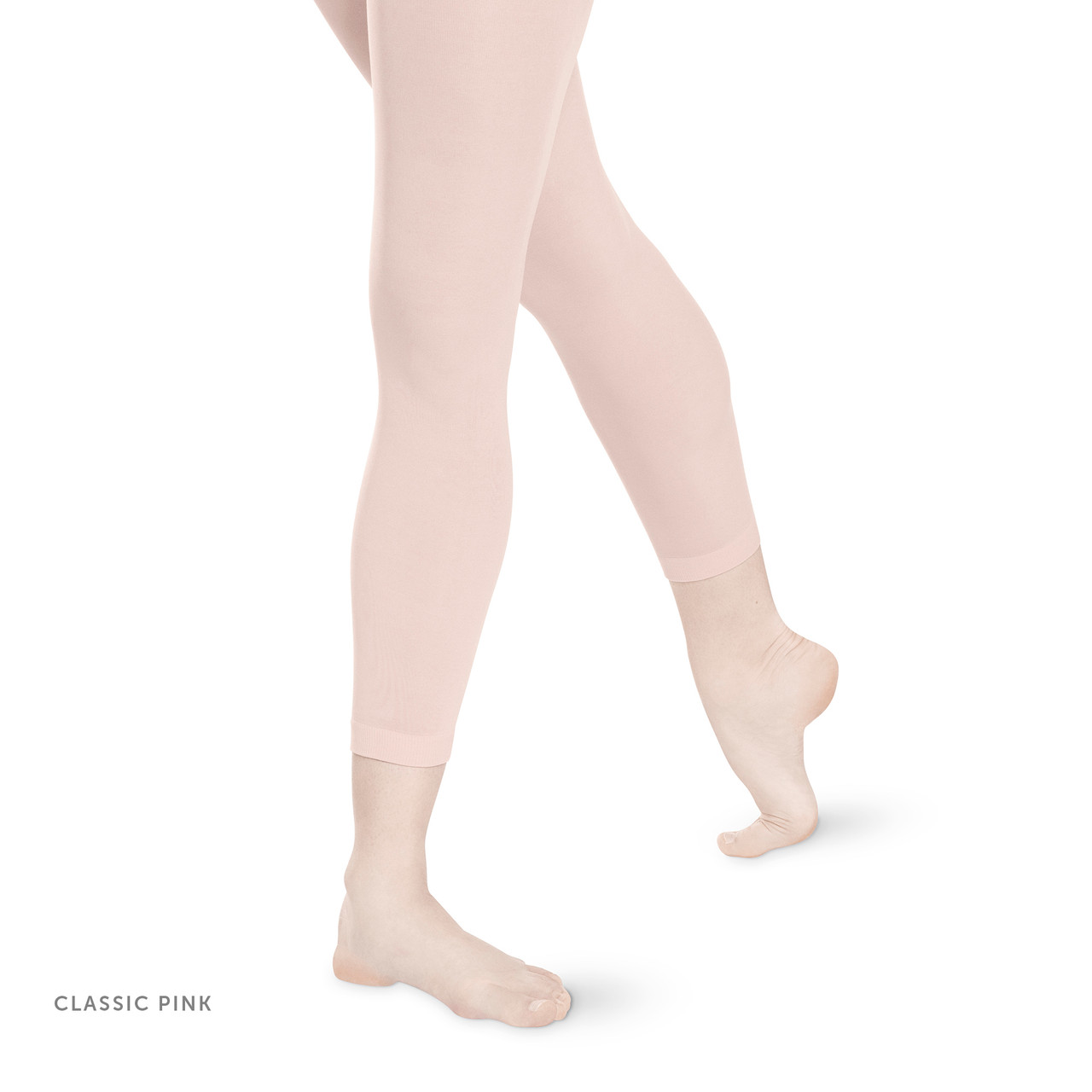 Adult Dance Tights Revolution Spandex Color-Flow Footed Tan Pink White  Black