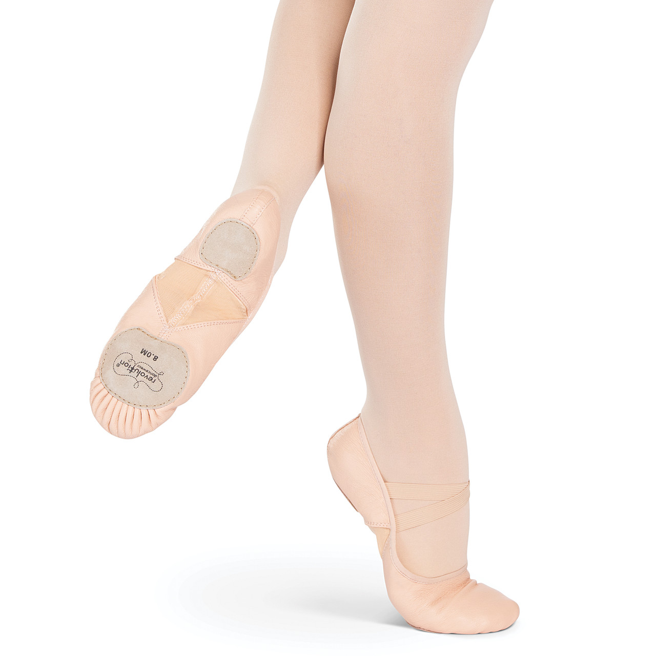 Adult Leather Stretch Split Sole Ballet Shoes – Freemotion Dance
