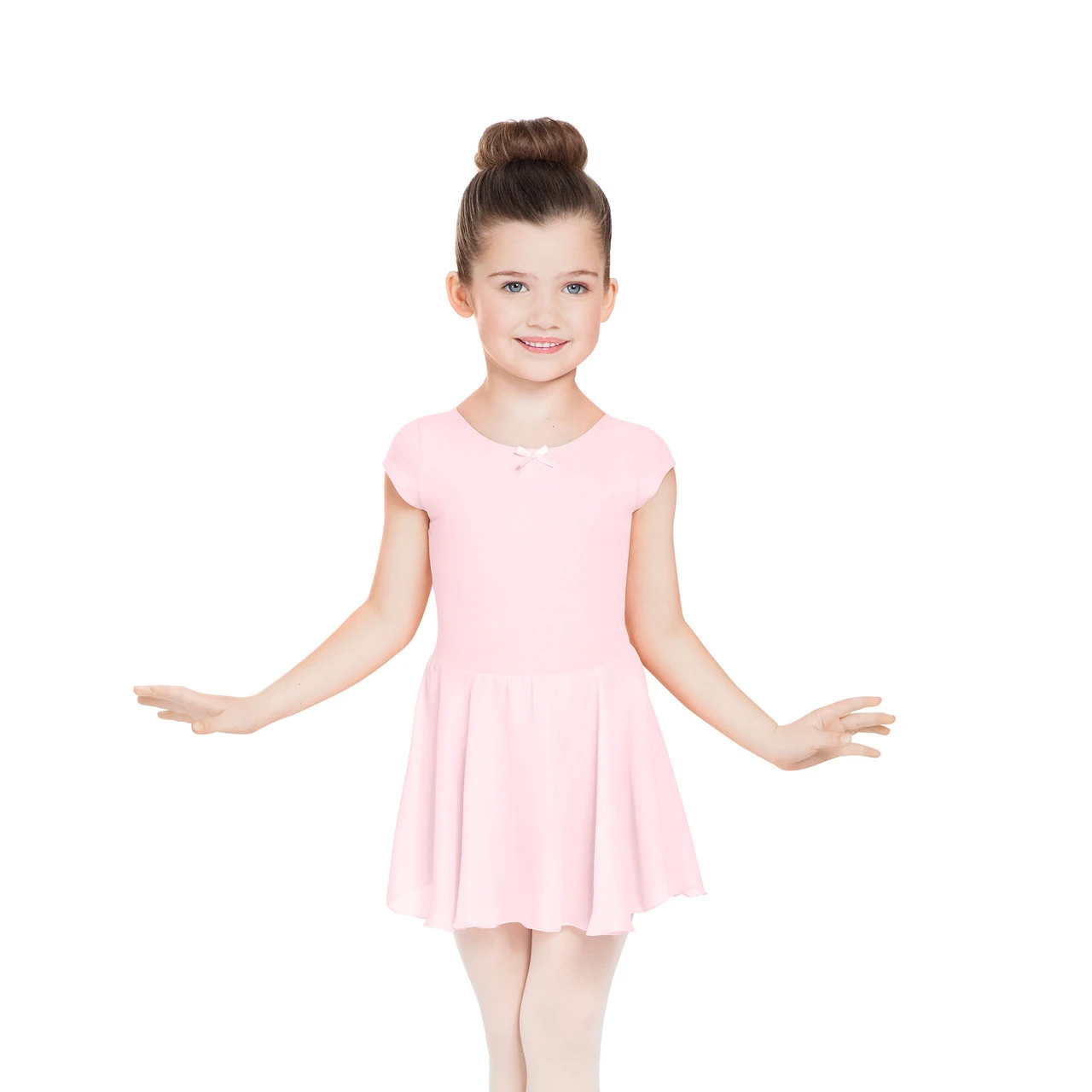 pink leotard dress Girls' Vintage Pink 3/4 Tutu Leotard Size: 12-24m By Mila & Rose
