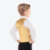 LET'S FACE THE MUSIC VEST | GOLD