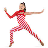 CANDY CANE CHORUS - SHRUG + LEGGINGS LOOK