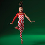 CANDY CANE CHORUS - SHRUG + LEGGINGS LOOK