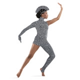 ACTS OF ILLUSION - ONE-LEG UNITARD LOOK