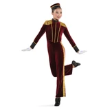 BELLHOP BOOGIE - VELVET JUMPSUIT LOOK