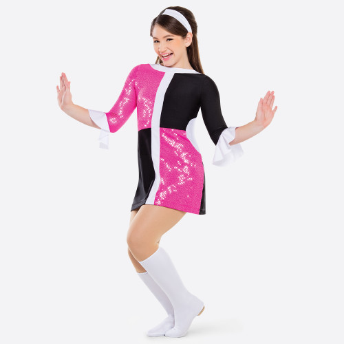 BLOSSOM - SHORT W/SAUNA EFFECT - Jazz Rags Dancewear