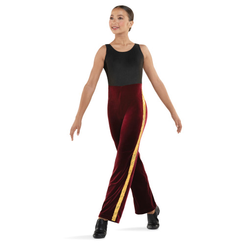 BELLHOP BOOGIE - VELVET JUMPSUIT LOOK