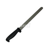 8433-BK  10" Scalloped Knife, Black Handle
