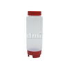 8460-R  Squeeze Bottle with Red Dispensing and End Caps, 12 oz.