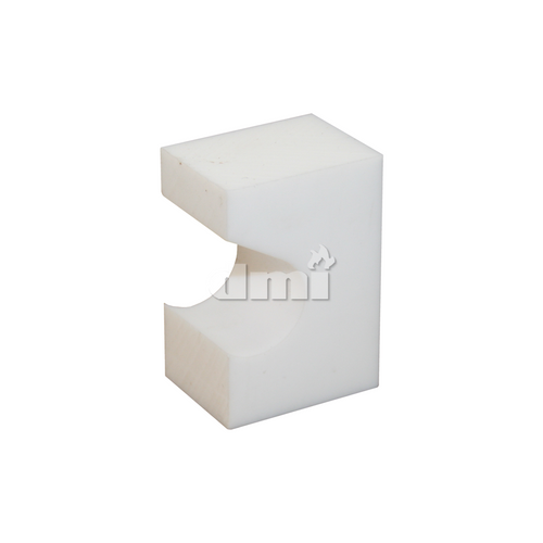 3732  PTFE Bearing, 1"W x 1-7/8"H, 3/4" Bore Shaft