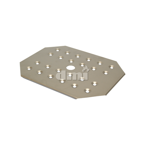 8762-1  1/2 Size Stainless Steel Drain Rack