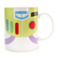 Disney Toy Story Buzz Lightyear suit Ceramic Cup ( Front View )