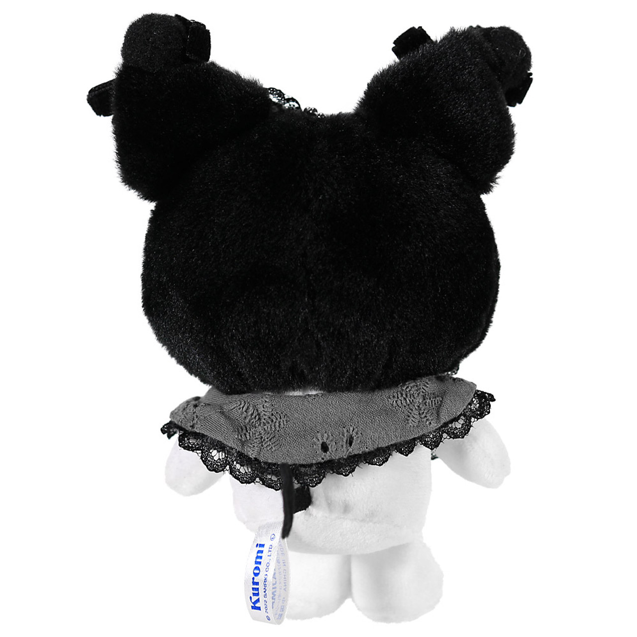 Sanrio Kuromi Dark Lolita Stuffed Plush Toy Charm ( Back View )