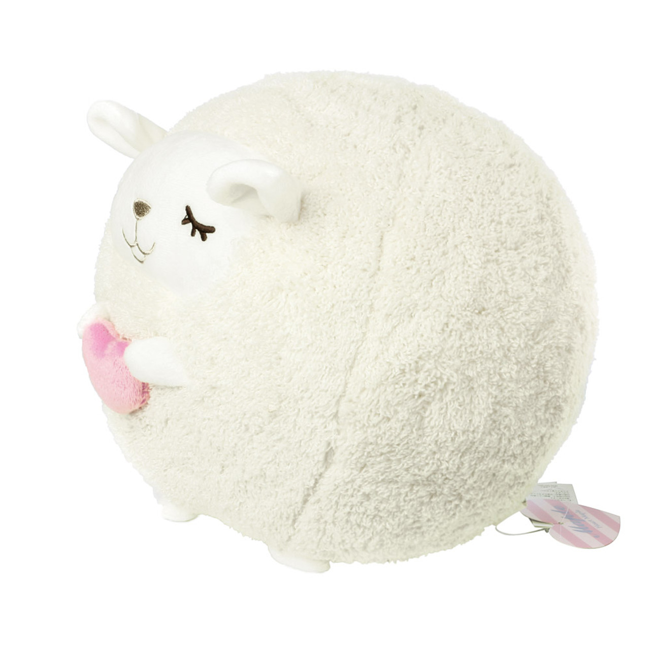 Liv Heart May Maple Sheep Hug Heart Ball Cushion ( Side View )