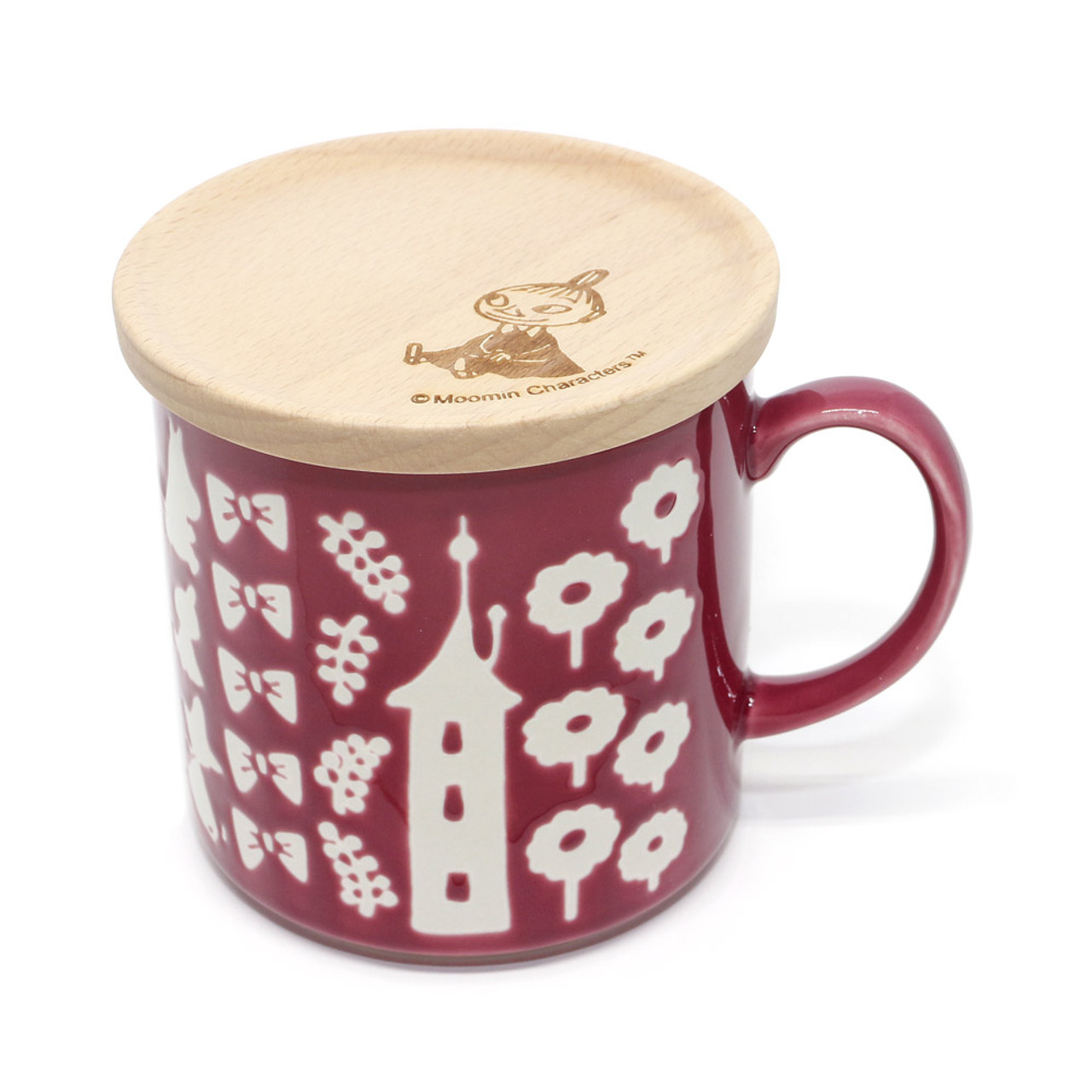 Moomin Valley Red Silicone Cup Lid - Little MY