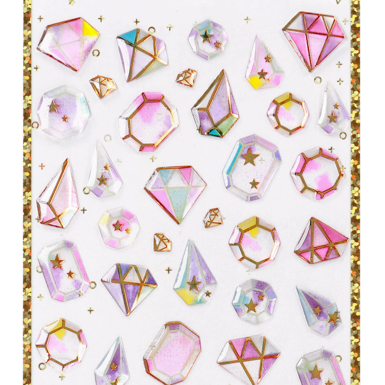 Shining magic 3d stickers( glitter), The Gifts Quest