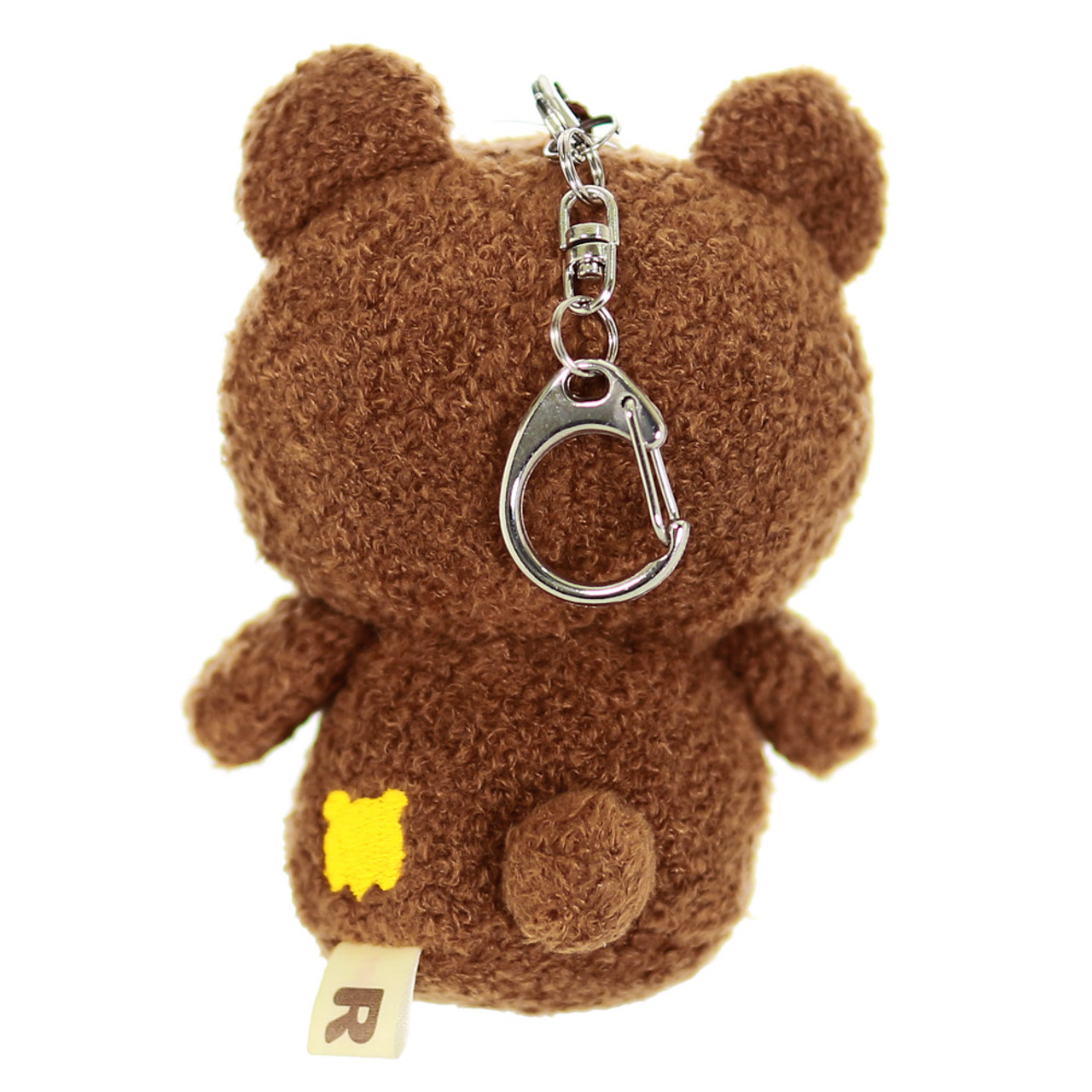 Cute Chairoikoguma Curly Plush Keychain Charm | Cute Wares Kawaii Shop