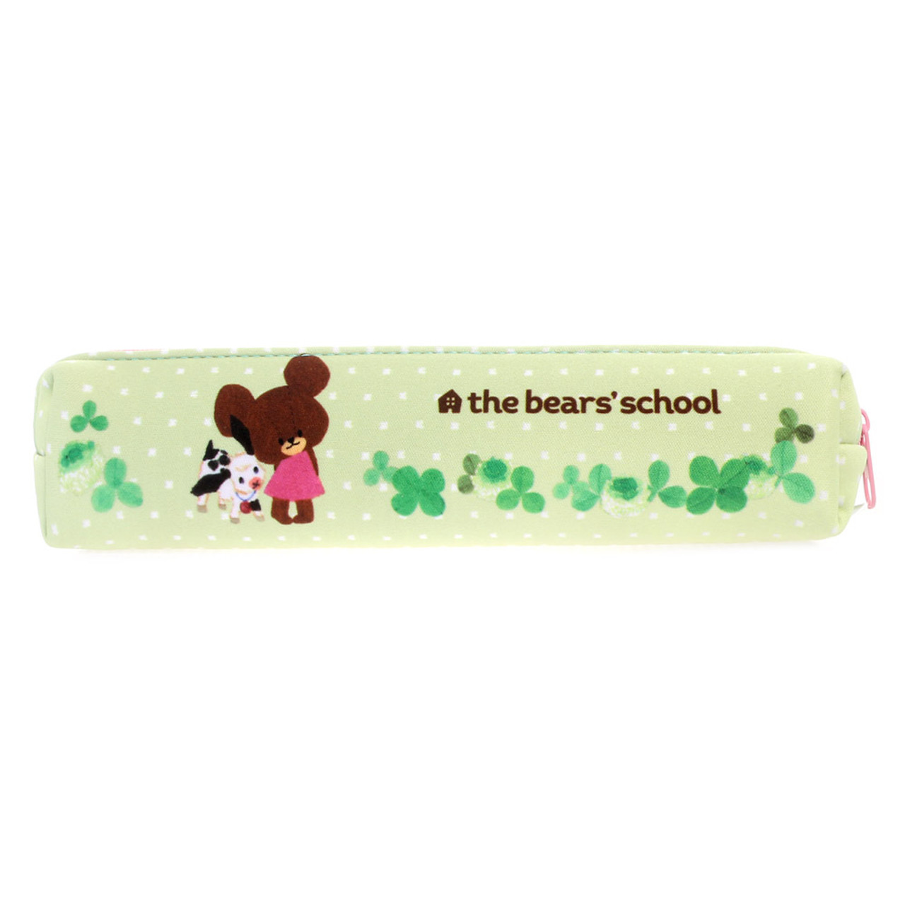 The Bears School Neoprene Fabric Slim Pencil Case