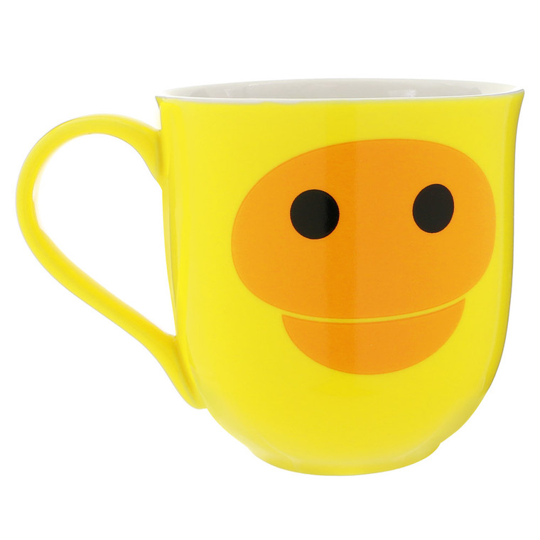 Kiiroitori Yellow Chicken Mouth Ceramic Cup ( Front View )
