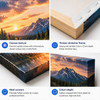3 panel split canvas prints