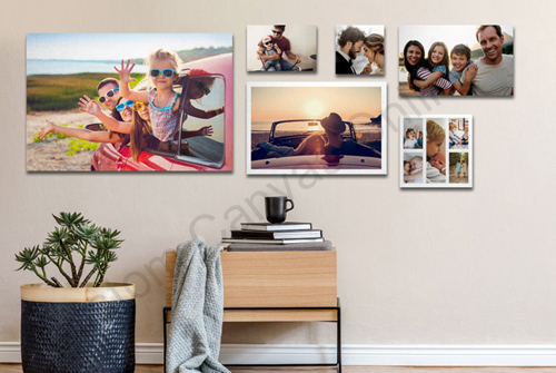 Square photo canvas