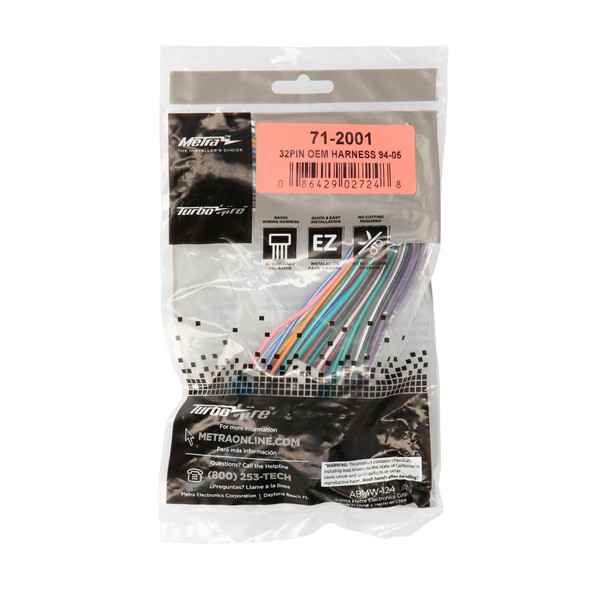 Metra, Standard Reverse Harness, 71-2001