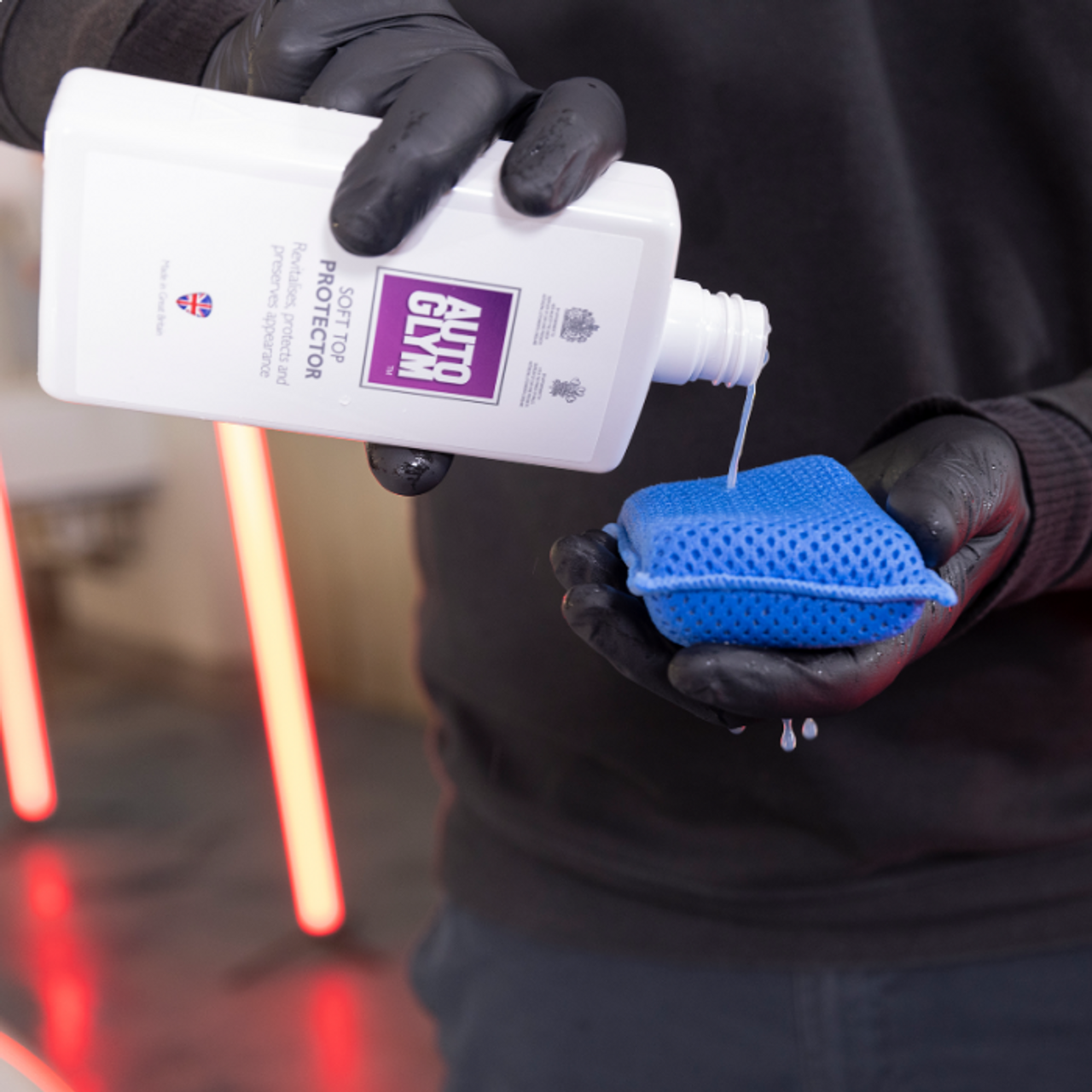 Autoglym Soft Top Clean & Protect Complete Kit GBR Autocare