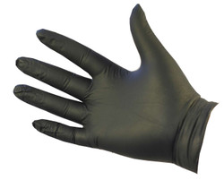 Pro Ultra-Flex Nitrile Gloves Black (100 Pack)