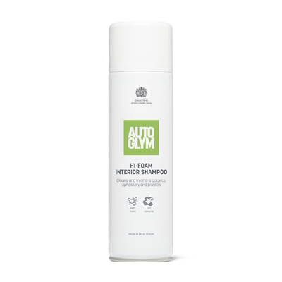 Autoglym HI-Foam Interior Shampoo 450ml Aerosol.