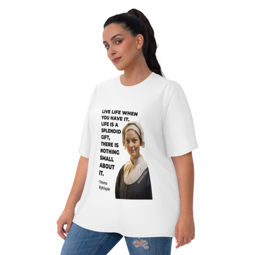 Florence Nightingale Women's White T-shirt