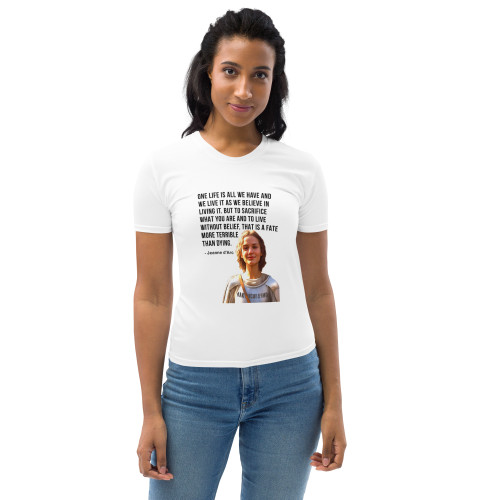 Joan of Arc Women's White T-shirt
