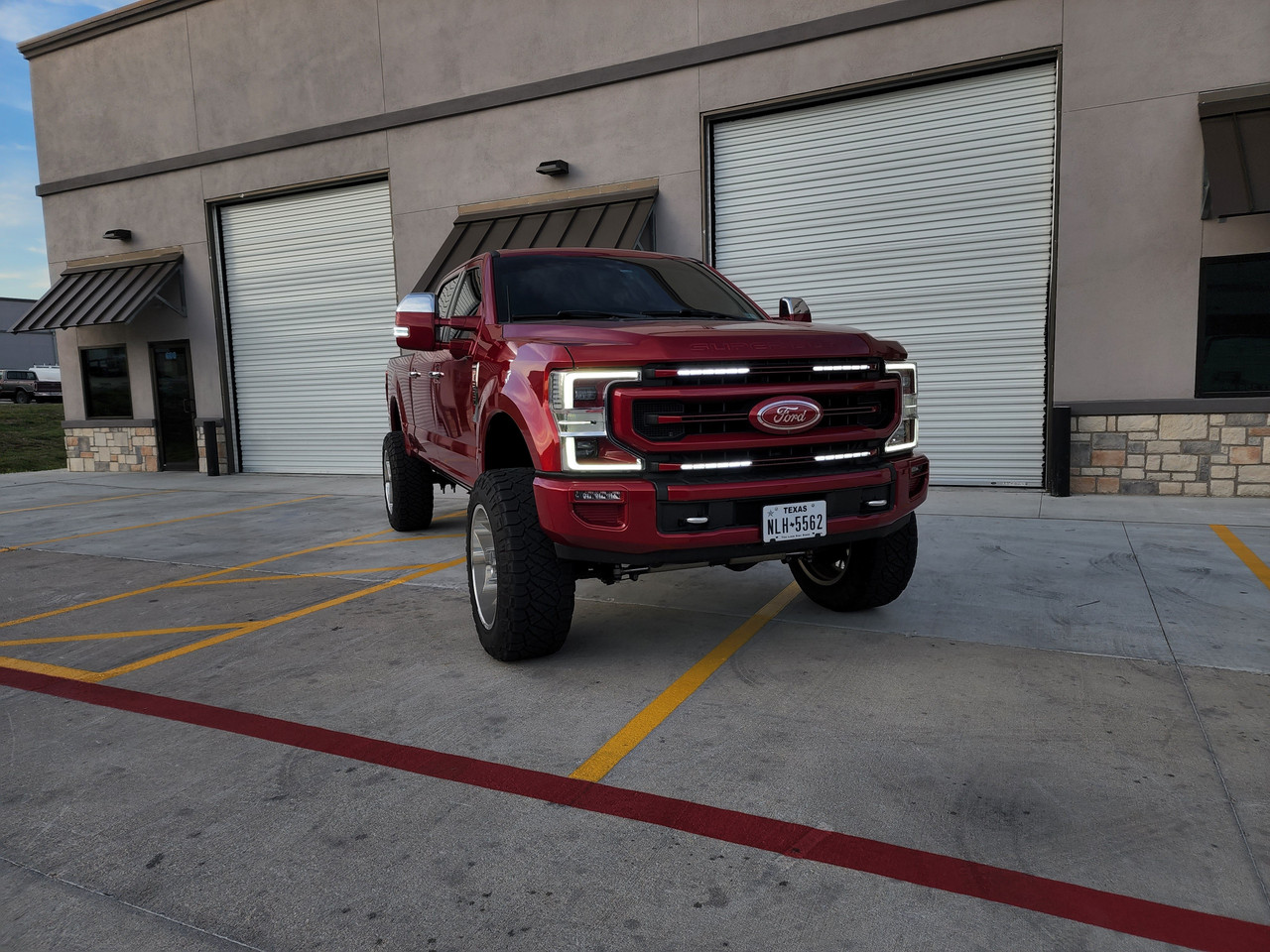 '17+ Ford Super Duty Grille LED Lights