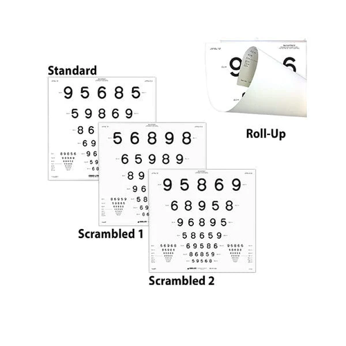 Good-Lite LEA NUMBERS® 15-Line Translucent ETDRS-Style Distance ESV3000 and ESC2000 Chart
