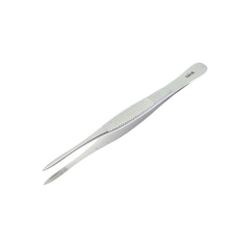 Blink Moorfields Suture & Utility Forceps 14mm Serrated, Single Use, Box of 10