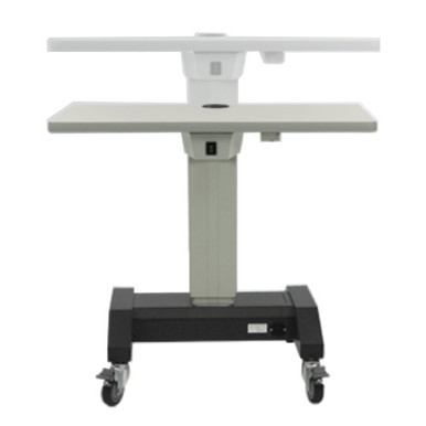 S4Optik Atlas Single Pedestal Power Table, Wheelchair Version