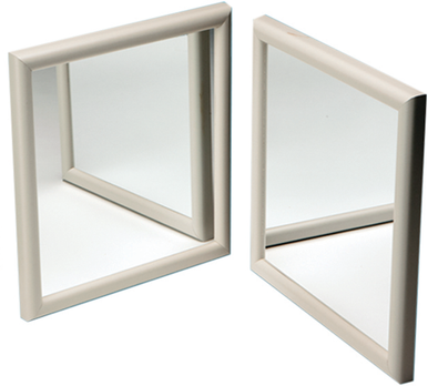 Front Surface Mirror Set Limestone, 12