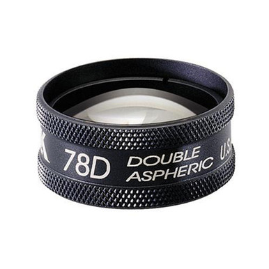 Clearance Volk 78D Small Aspheric Lens, Clear, 31mm, with Black Ring