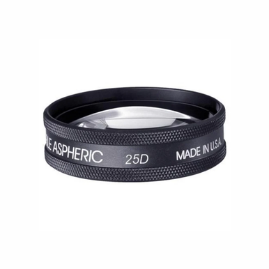 Clearance Volk 25D Large Aspheric Lens, Clear, 45mm, with Black Ring