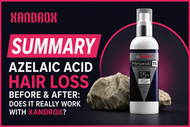 Azelaic Acid Hair Loss Before and After: Does It Really Work with Xandrox?