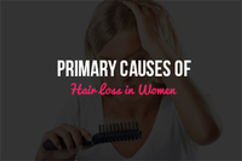 3 primary causes of hair loss in women