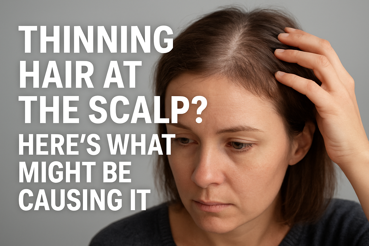 Thinning Hair at the Scalp? Here's What Might Be Causing It