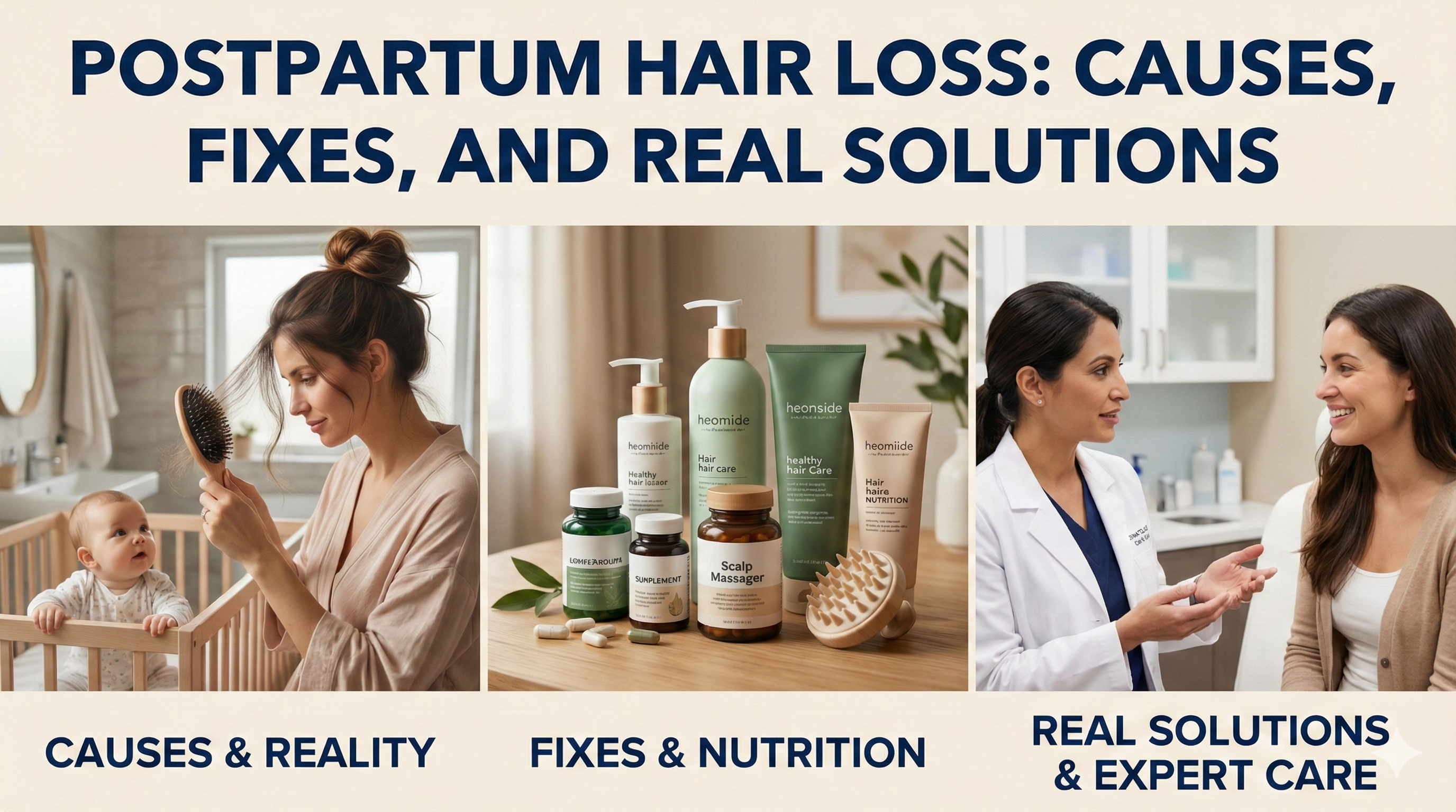 Postpartum Hair Loss: Causes, Fixes, and Real Solutions