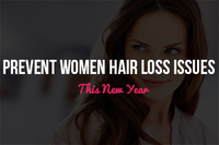 Women: Prevent Hair Loss Issues This New Year