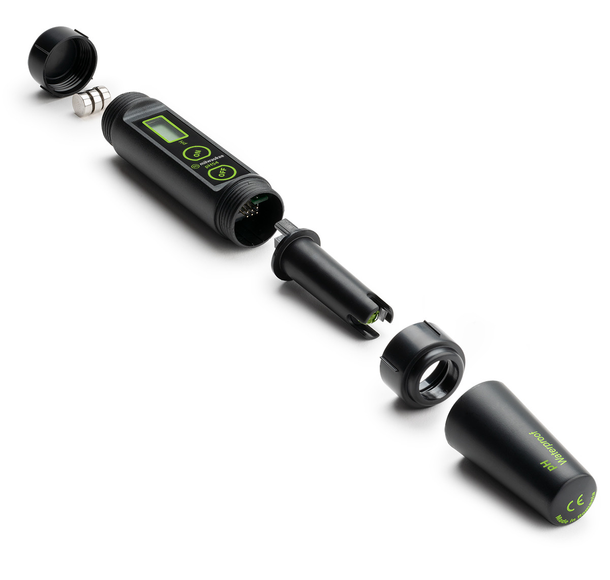 Milwaukee PH54 PRO Waterproof 2-in-1 pH Tester with Thermometer