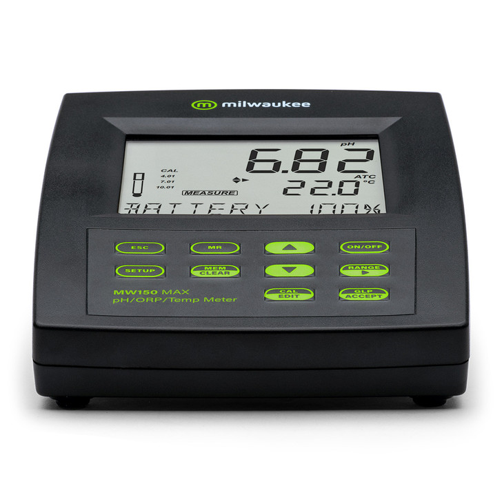 Milwaukee MW150 MAX pH/ORP/Temp Bench Meter