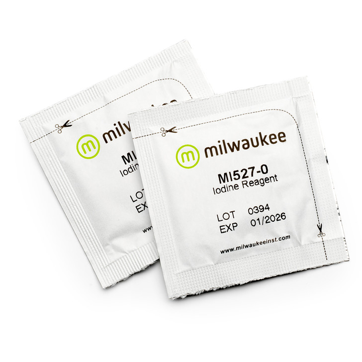 Milwaukee MI527-25 Powder Reagents for Iodine Photometer