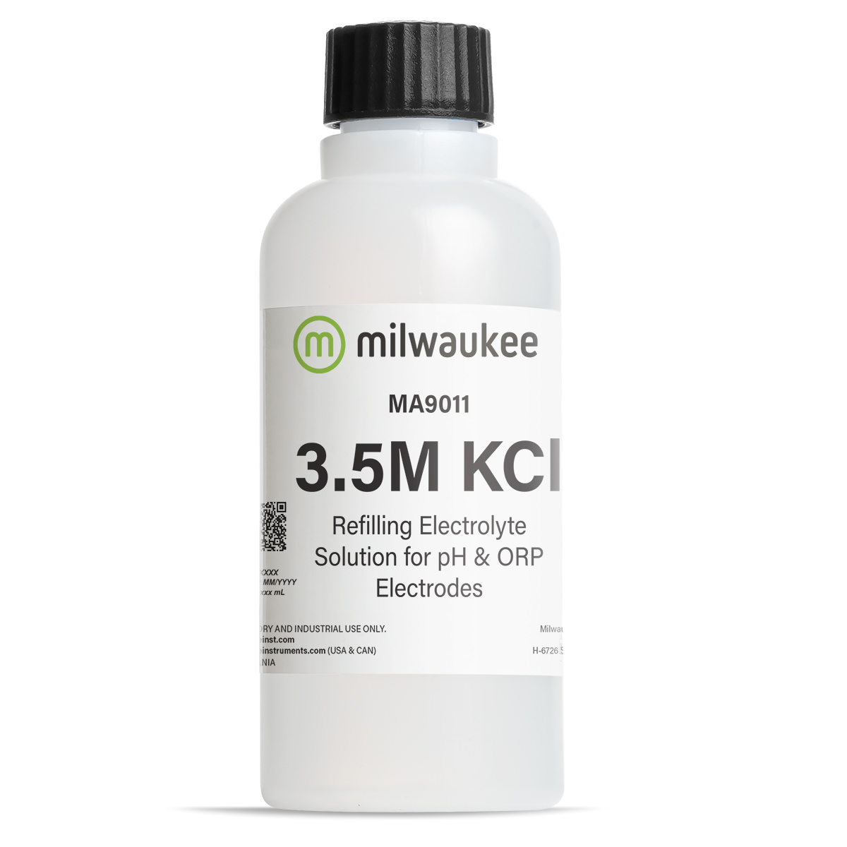 Milwaukee MA9011 Refilling Electrolyte Solution 3.5M KCl for