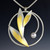 Contemporary Jewelry from Judith Neugebauer | Sterling Silver and 23 Karat Gold Leaf | Freshwater Pearl Contemporary Jewelry from Judith Neugebauer | Sterling Silver and 23 Karat Gold Leaf | Freshwater Pearl